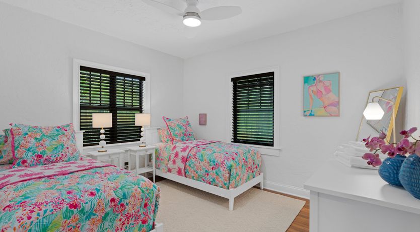 Photo of Blue Water & Palm Trees