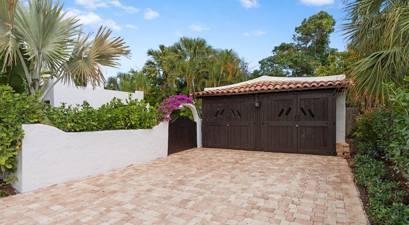 Photo of Blue Water & Palm Trees