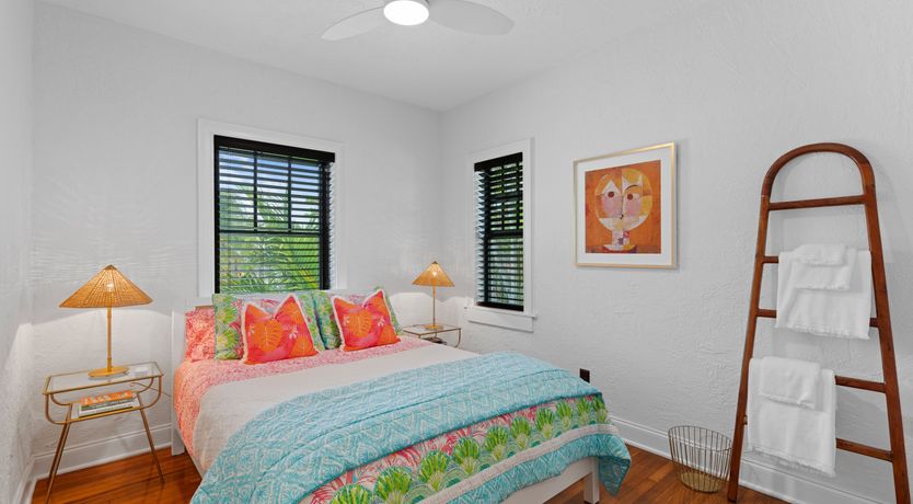 Photo of Blue Water & Palm Trees