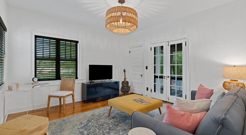 Photo of Blue Water & Palm Trees