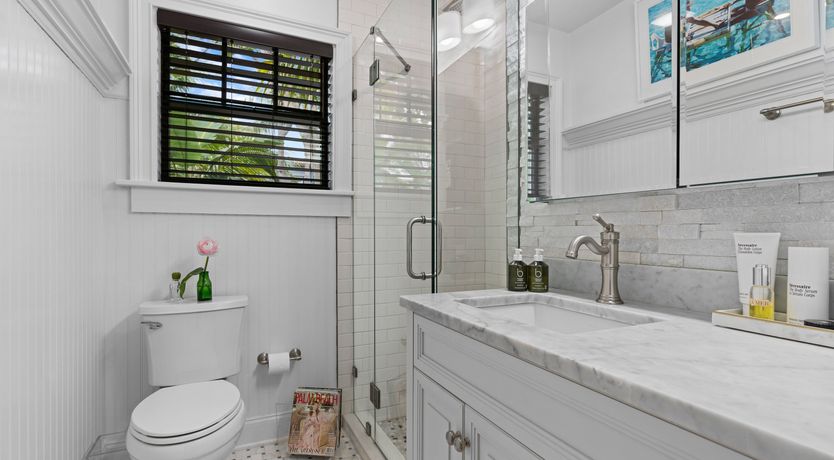 Photo of Blue Water & Palm Trees