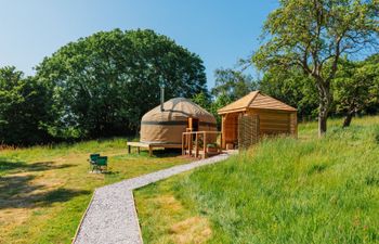 Orchard Yurt, Allerford Holiday Cottage