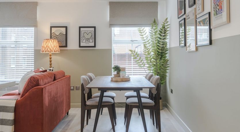 Photo of Olive Green & Burnt Orange