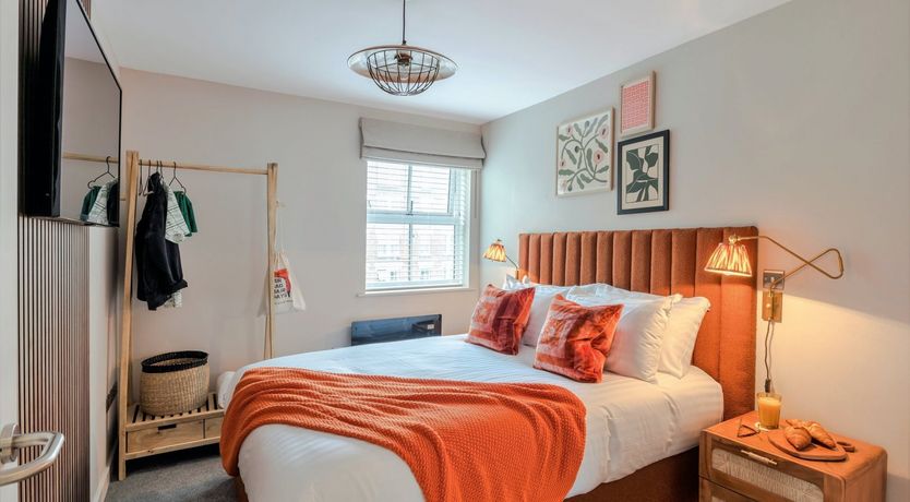 Photo of Olive Green & Burnt Orange