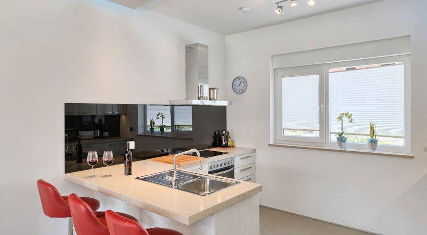 Photo of Sunflowers on the Shore