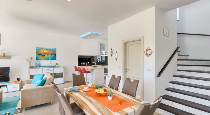 Photo of Sunflowers on the Shore