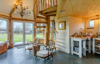 Log Cabin in West Wales Holiday Home