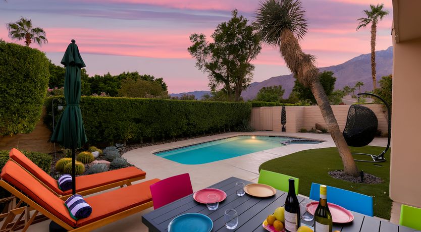 Photo of Vibrant Desert Oasis