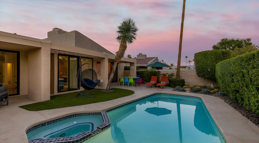 Photo of Vibrant Desert Oasis