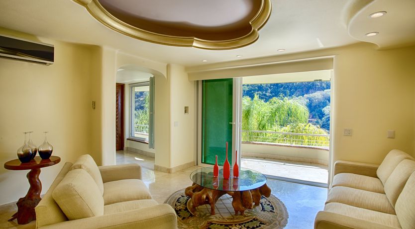 Photo of Waterfalls and Palm Trees