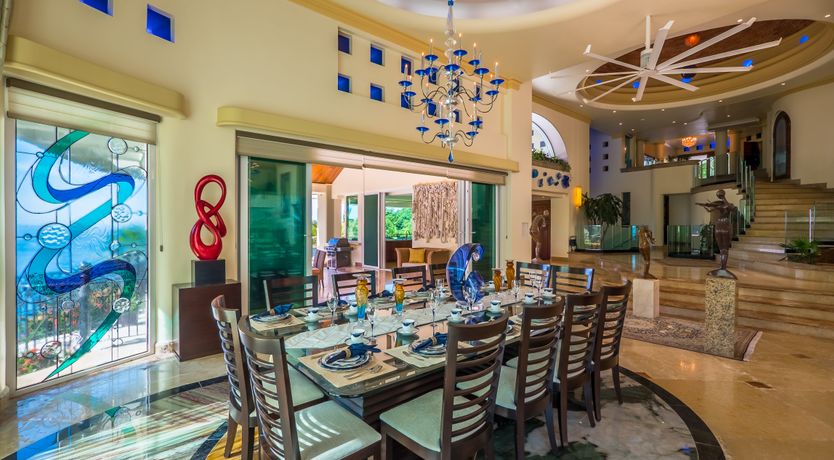 Photo of Waterfalls and Palm Trees