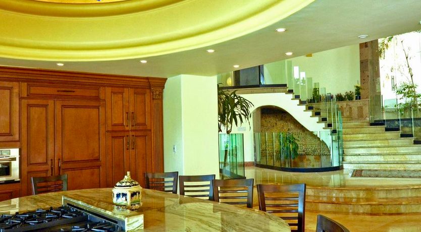 Photo of Waterfalls and Palm Trees