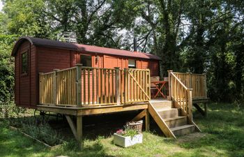 The Foxes Den Shepherds Hut Holiday Home