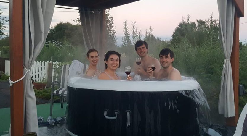 Photo of Cottages in Barna, Hot tub