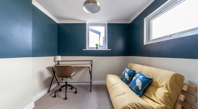 Photo of Black, White & Teal