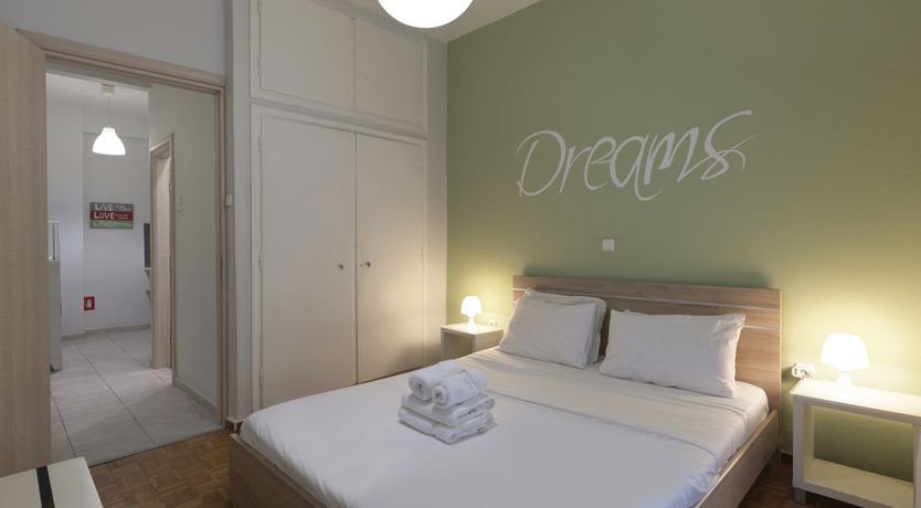 Photo of Cozy Athenian One Bedroom: Pistachio Charm