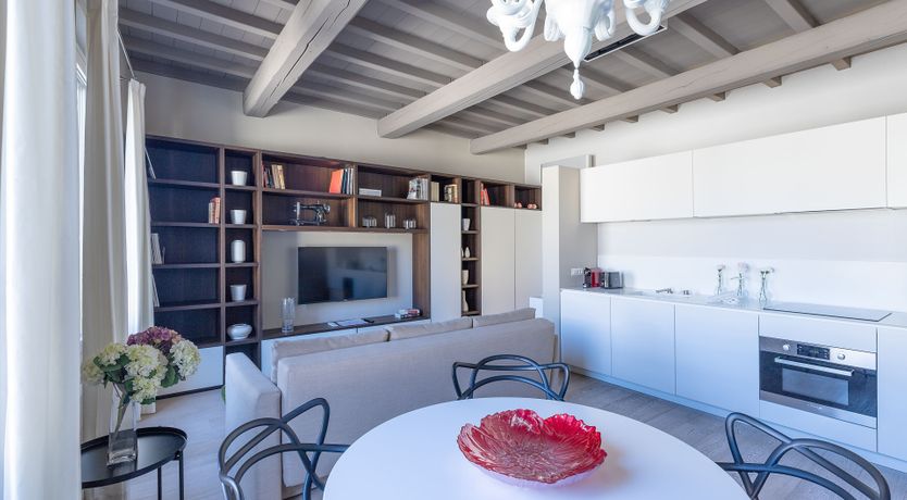 Photo of Chandeliers & Beams