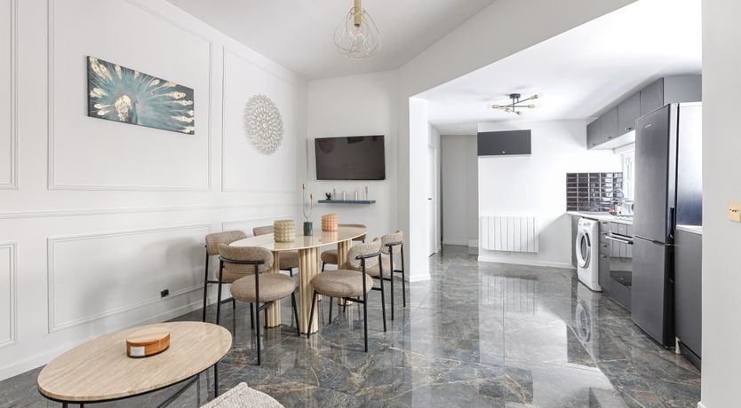 Photo of Paris in the Moonlight