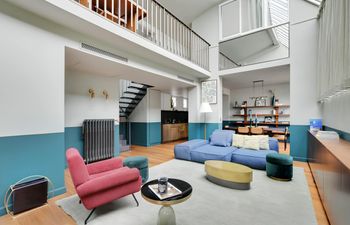 The Glass Roof of Montmartre Holiday Home