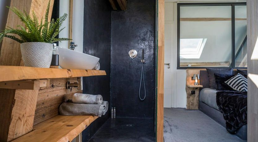 Photo of Moon Above Mountains