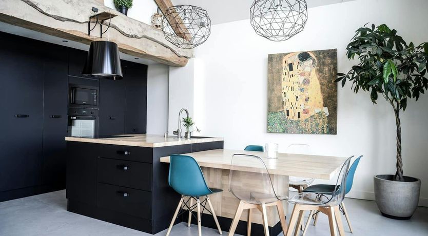 Photo of Moon Above Mountains