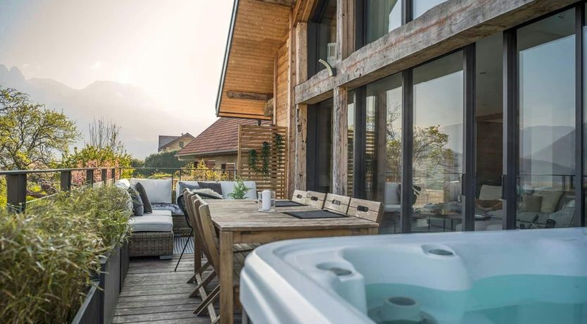 Photo of Moon Above Mountains