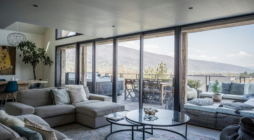 Photo of Moon Above Mountains