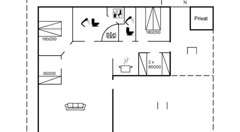 Photo of "Drusilla" - 140m from the sea