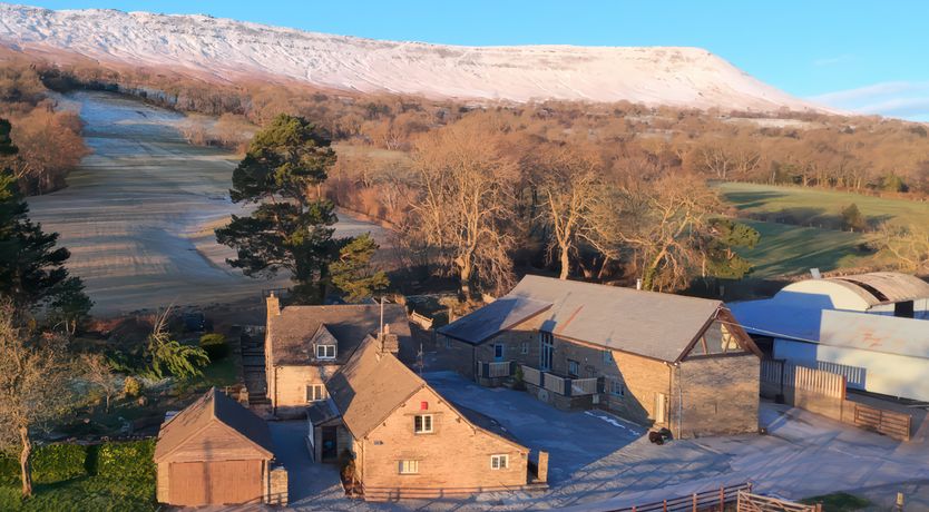 Photo of White Haywood Barn