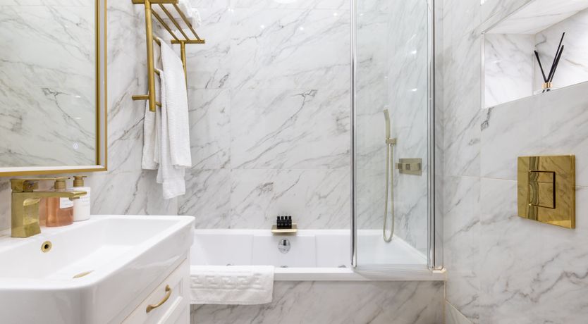 Photo of Rose Pink & Brass