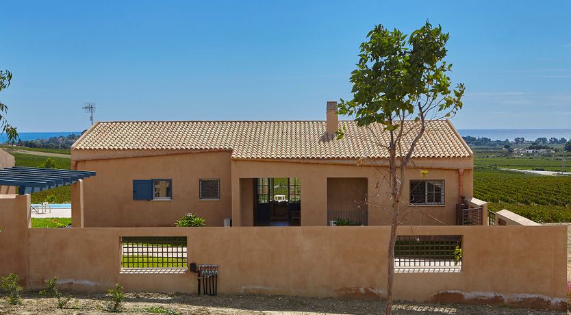 Photo of Sunset Over Vineyards