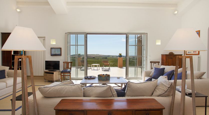 Photo of Sunset Over Vineyards