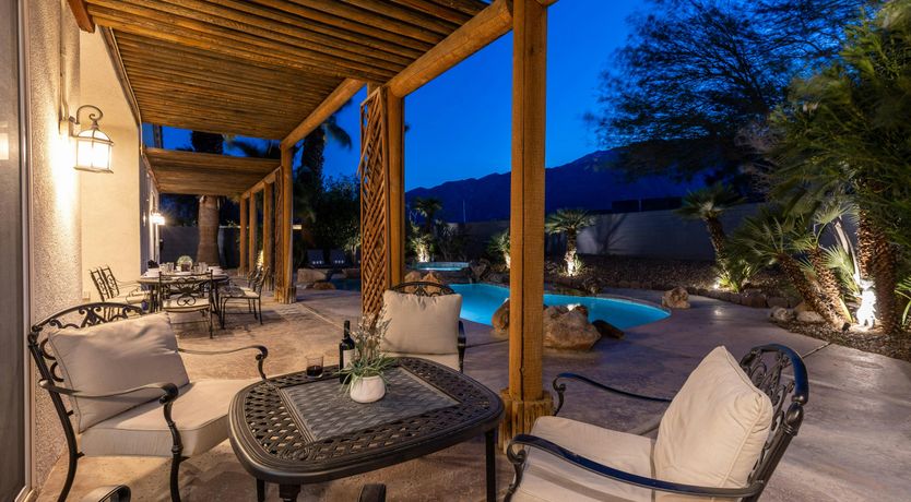 Photo of Palm Sunset