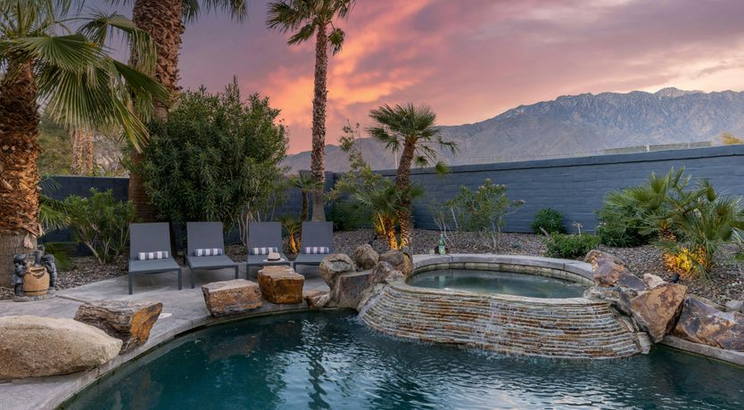 Photo of Palm Sunset