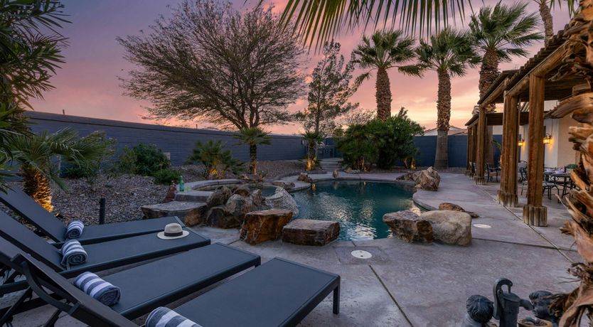 Photo of Palm Sunset