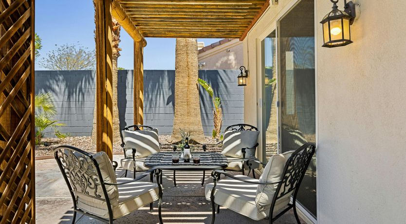 Photo of Palm Sunset