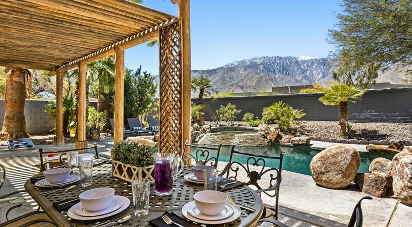 Photo of Palm Sunset