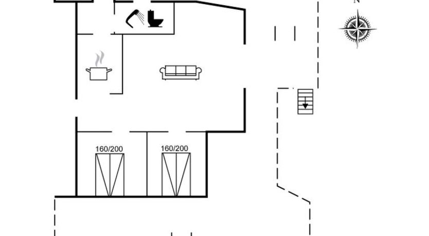 Photo of "Gesine" - 50m to the fjord