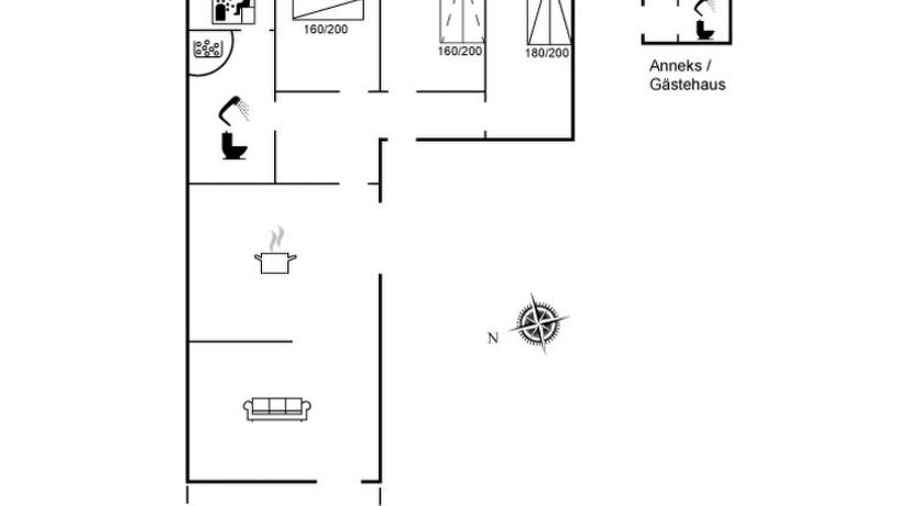 Photo of "Hjorthung" - 2km from the sea