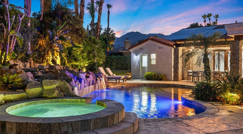Photo of Waterfalls & Palms