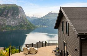 Photo of sauna-snowfall