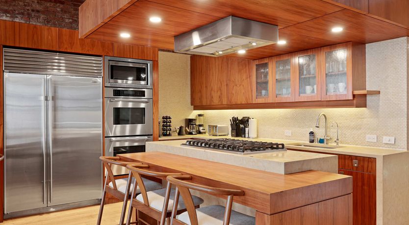Photo of Wood and Brick