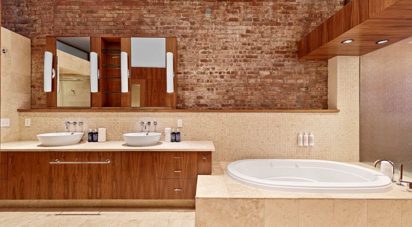 Photo of Wood and Brick