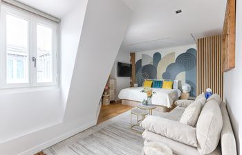 Midnight & Gold Holiday Home