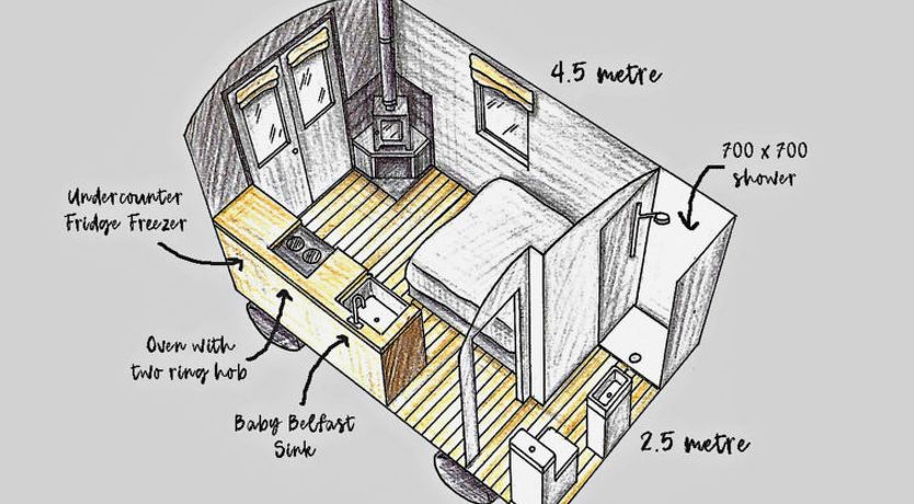 Photo of 'Elen' Gypsy Hut