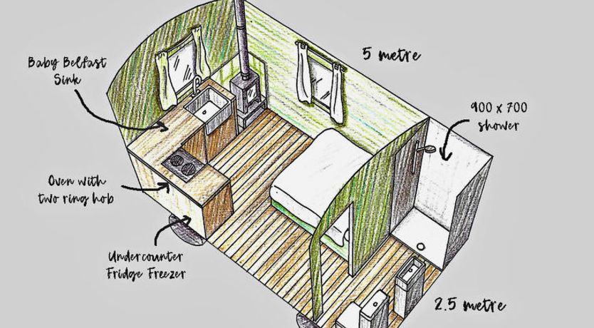 Photo of 'Angharad' Poachers Hut