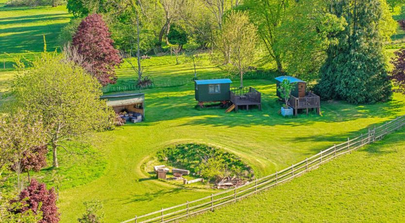 Photo of Shepherd's Hut at Hilltop Farm