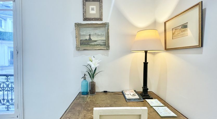 Photo of Marble & Wrought Iron