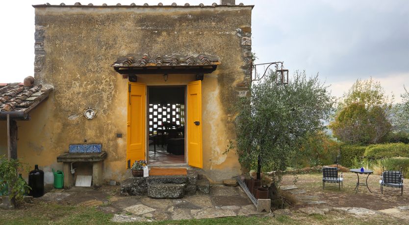 Photo of Tuscan Olives & Cypresses