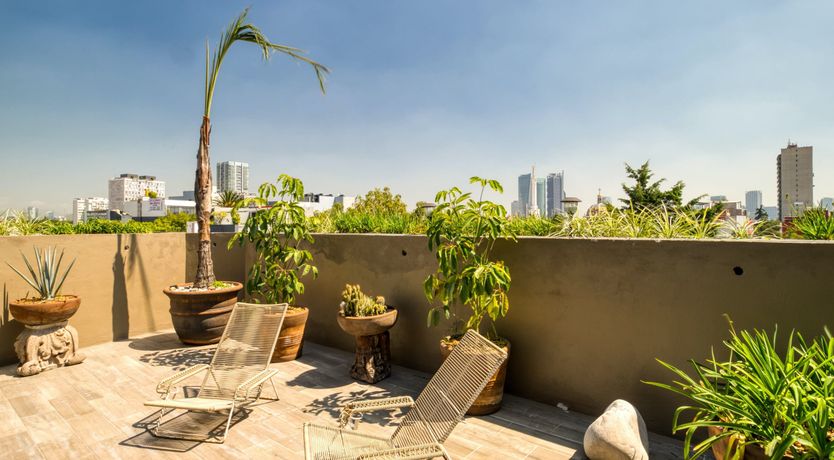 Photo of Vibrant Skyline Retreat